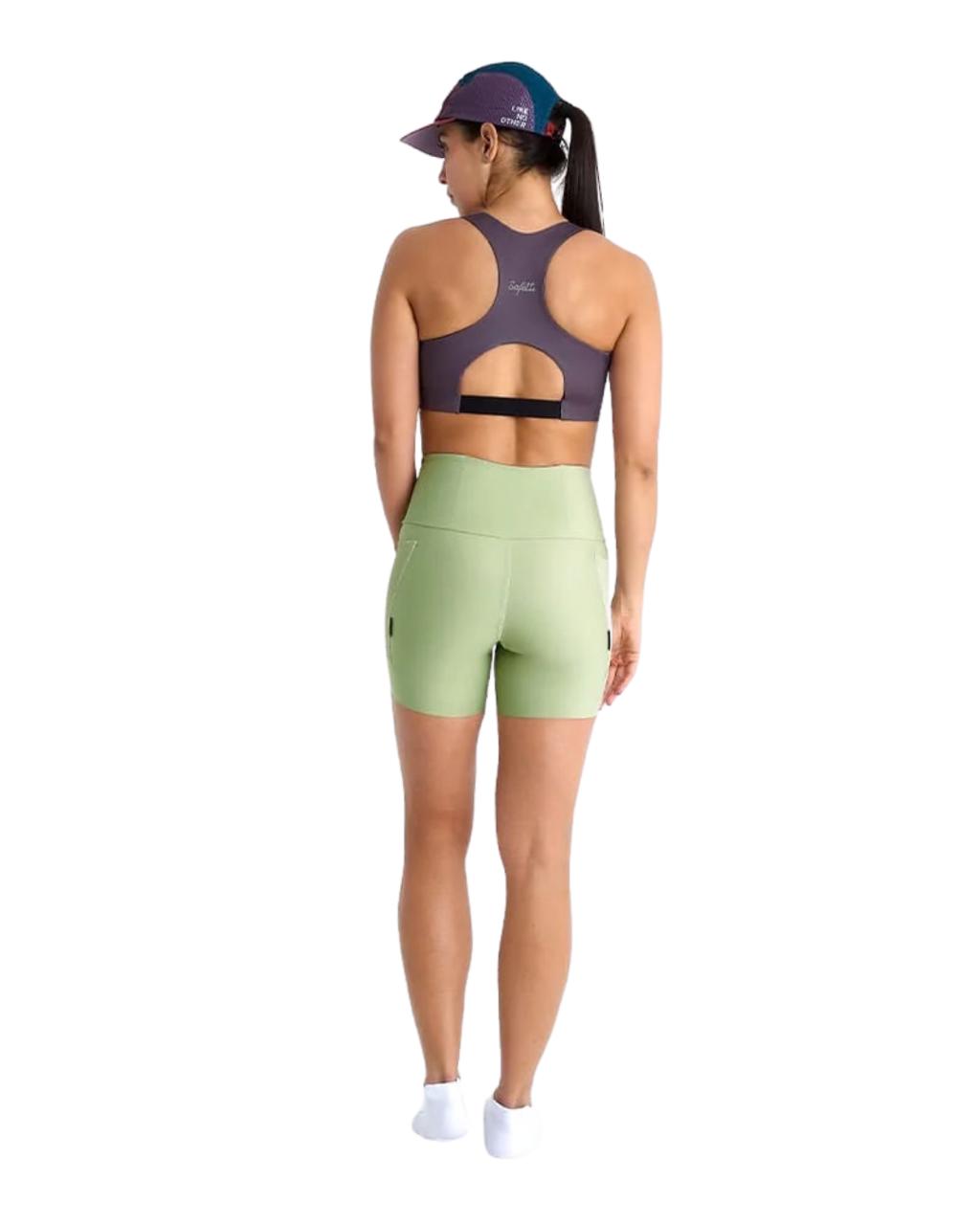 LICRA CORTA RUNNING TITÁN CUT SAFETTI STEVIA DAMA