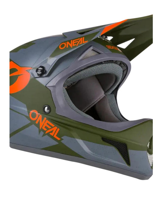 CASCO ONEAL SONUS DEFT GRIS/OLIVA/NARANJA