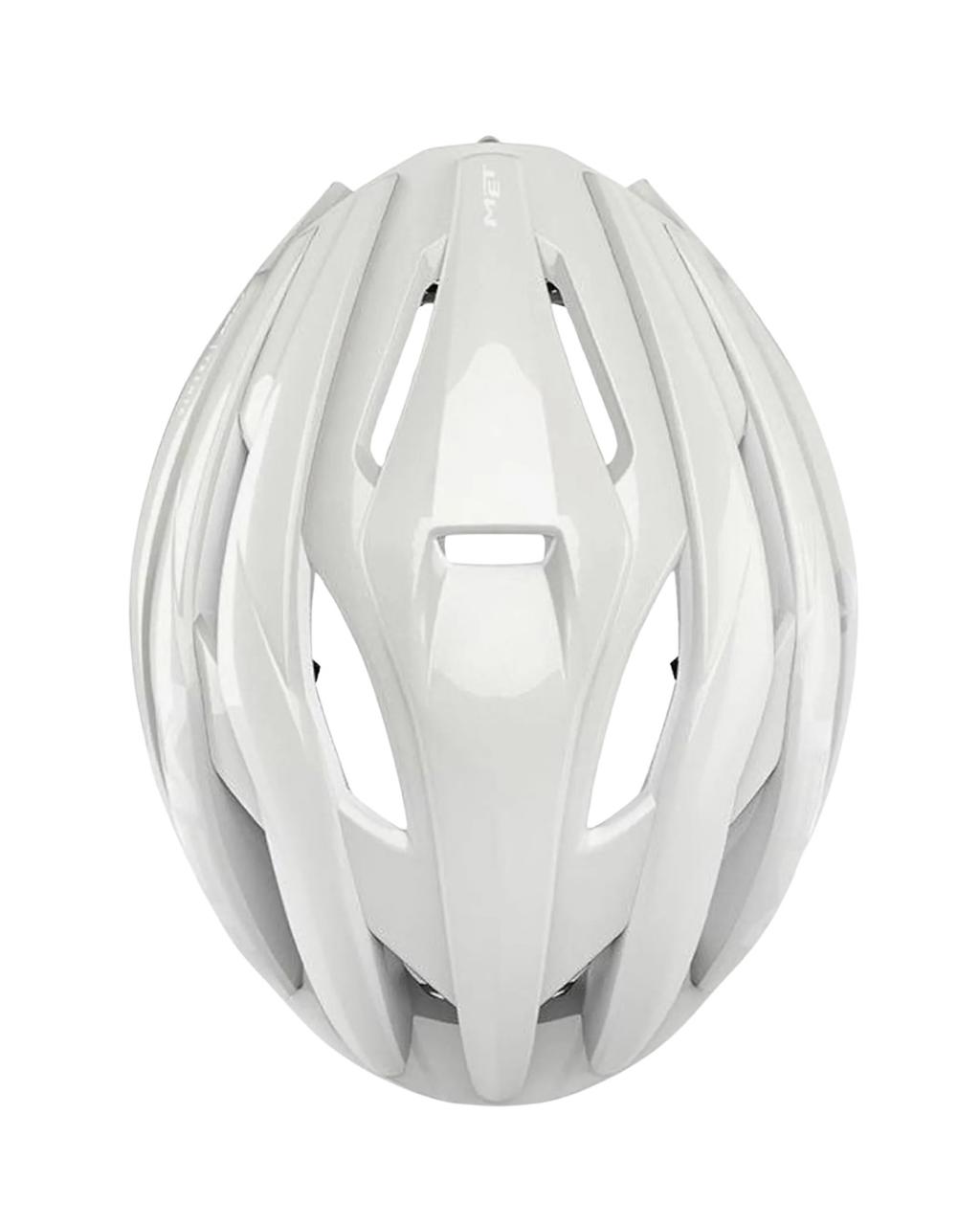 CASCO  MET ABSOLUTE WHITE EDICION LIMITADA