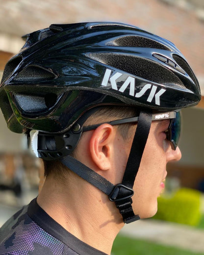 CASCO RUTA KASK RÁPIDO NEGRO