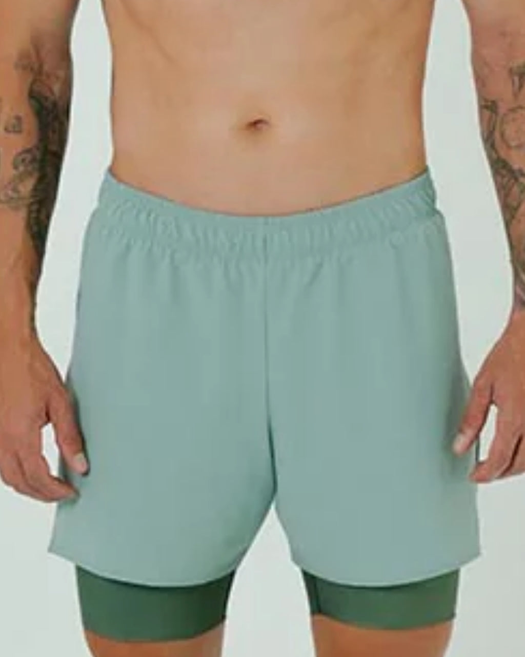 PANTALONETA RUNNING/PADEL SAFETTI BREEZE VERDE HOMBRE
