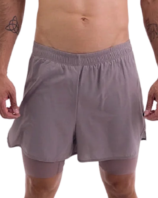 PANTALONETA RUNNING/PADEL SAFETTI BREEZE BROWN HOMBRE