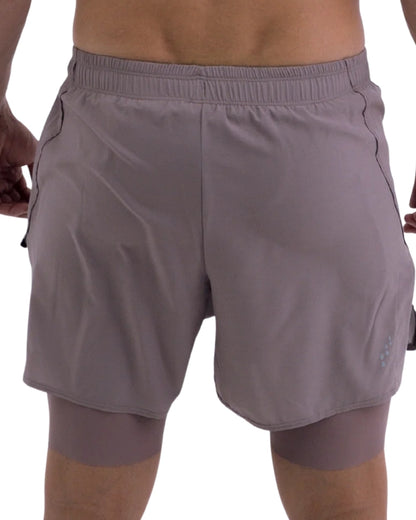 PANTALONETA RUNNING/PADEL SAFETTI BREEZE BROWN HOMBRE
