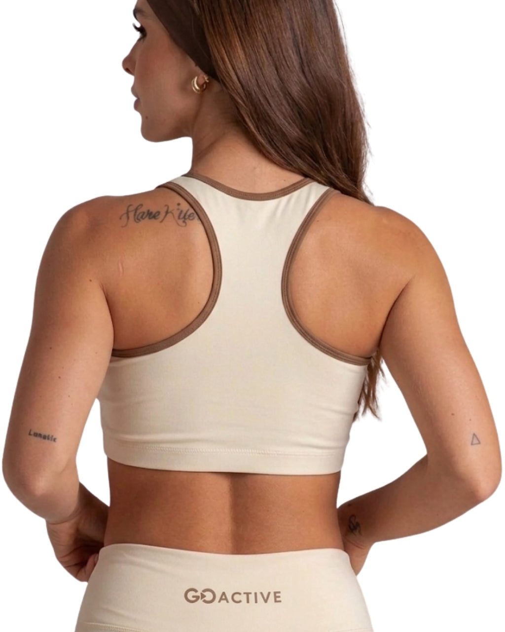 TOP RUNNING GO ACTIVE BASICO MARFIL DAMA