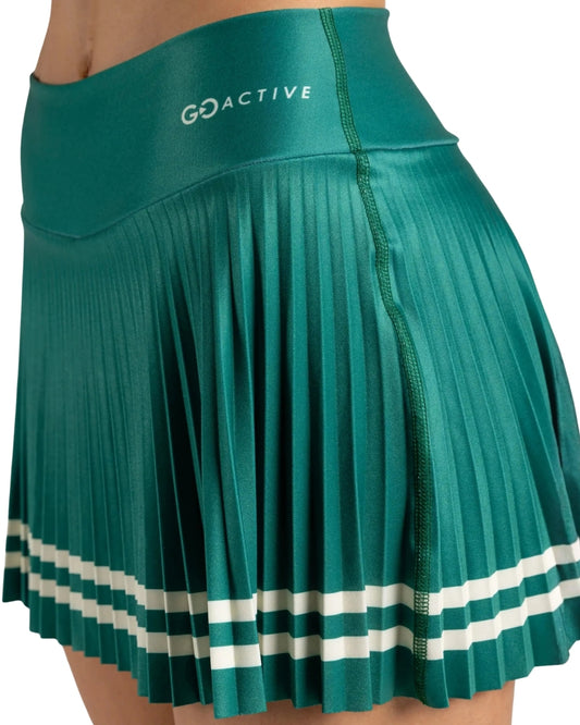 FALDA SHORT RUNNING/PADEL GO ACTIVE VERDE DAMA