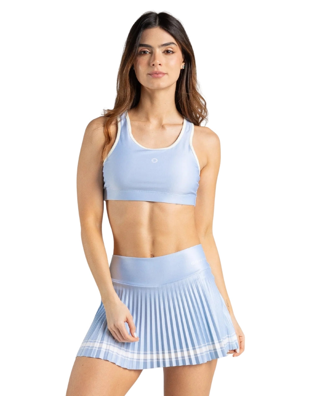 FALDA SHORT RUNNING/PADEL GO ACTIVE BABY BLUE DAMA