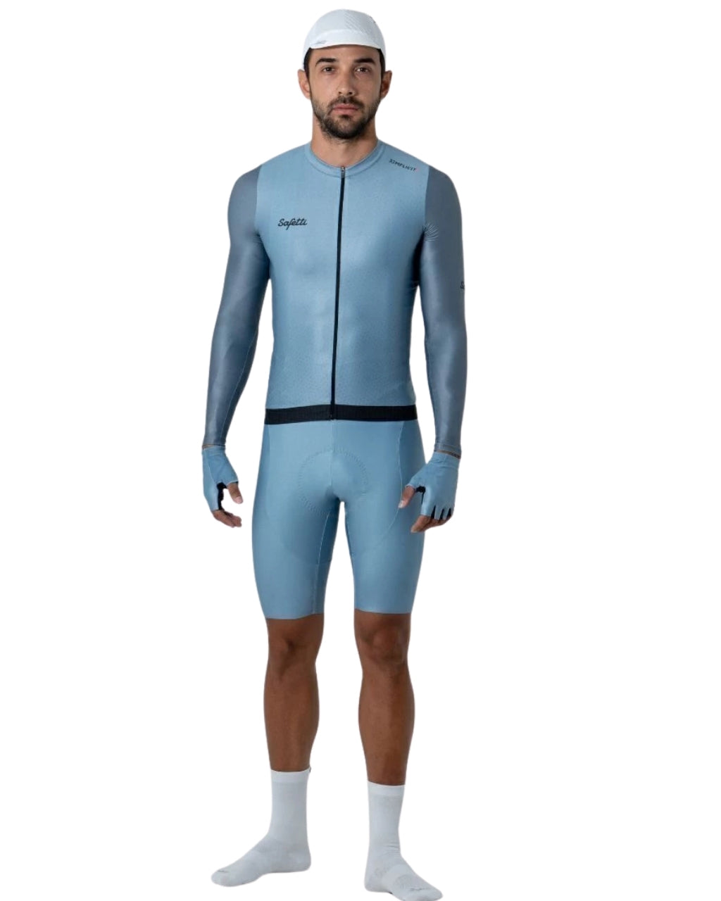 JERSEY ML SEMPLICITA AZUL POLVO HOMBRE