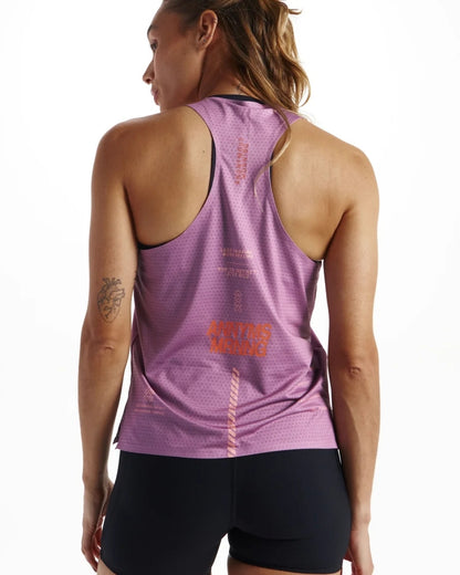 CAMISETA RUNNING ANONYMOUS SPEED VEST INSTINCT MANGA SISA DAMA