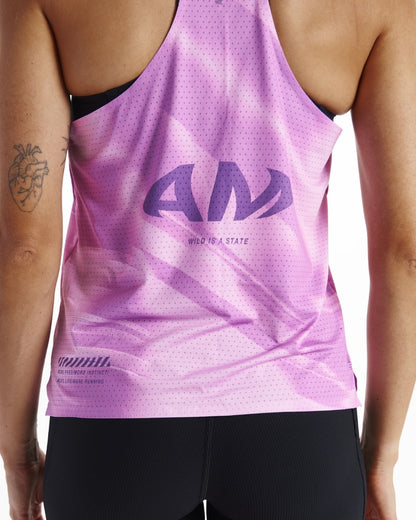 CAMISETA RUNNING ANONYMOUS SPEED VEST WILD MANGA SISA DAMA