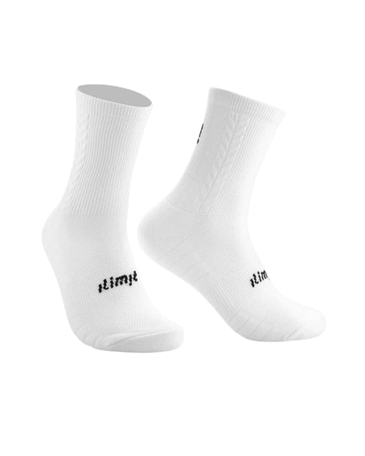 MEDIAS ILIMIT ALTA BLANCO UNISEX