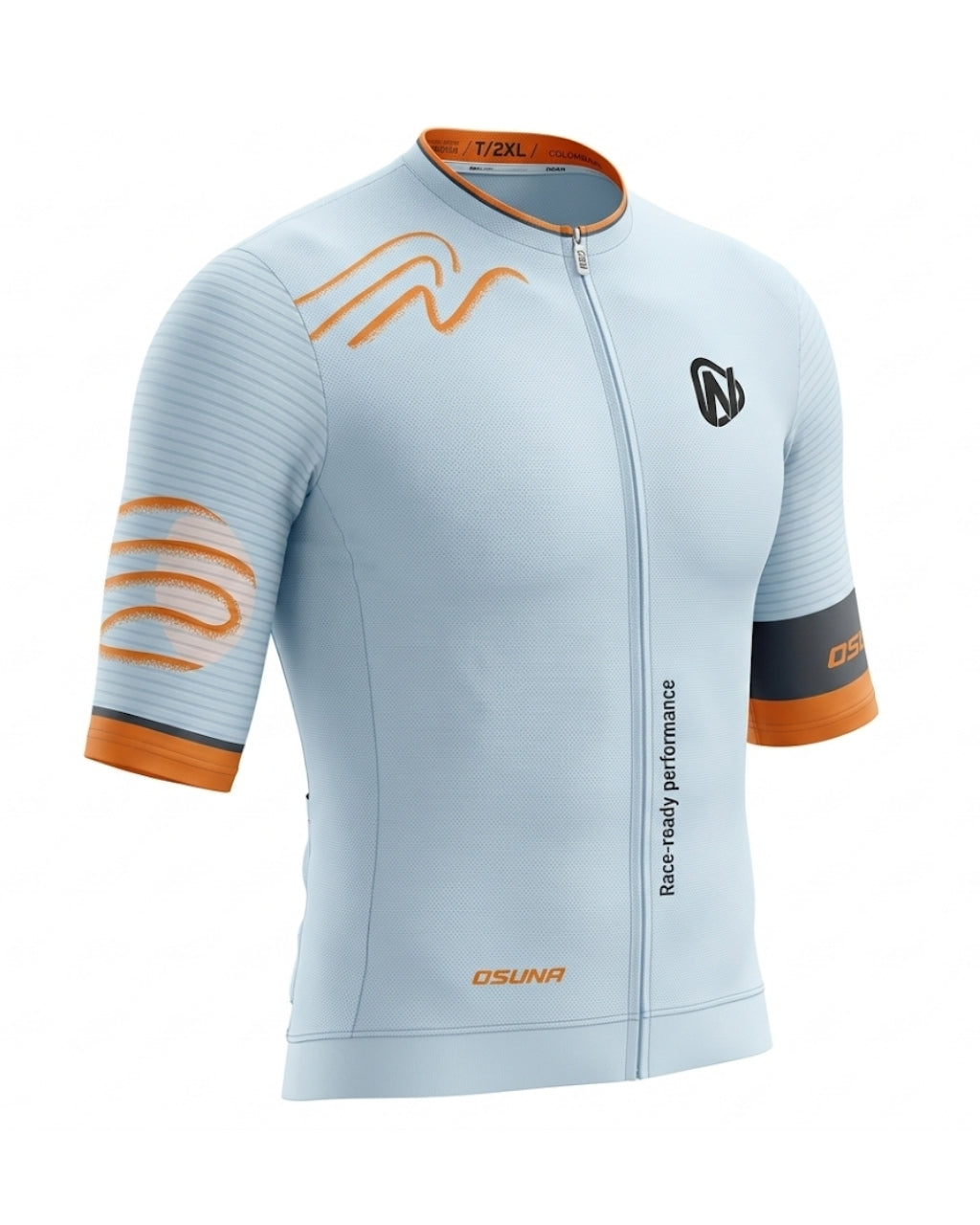 JERSEY MC NOVA AZUL - NARANJA HOMBRE