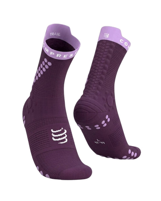 MEDIAS COMPRESSPORT PRO RACING V4.0 TRAIL - MORADO / LILA UNISEX