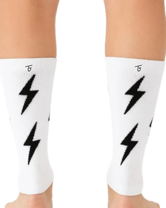 PANTORILLERAS TABA COMPRESIÓN BLANCO UNISEX