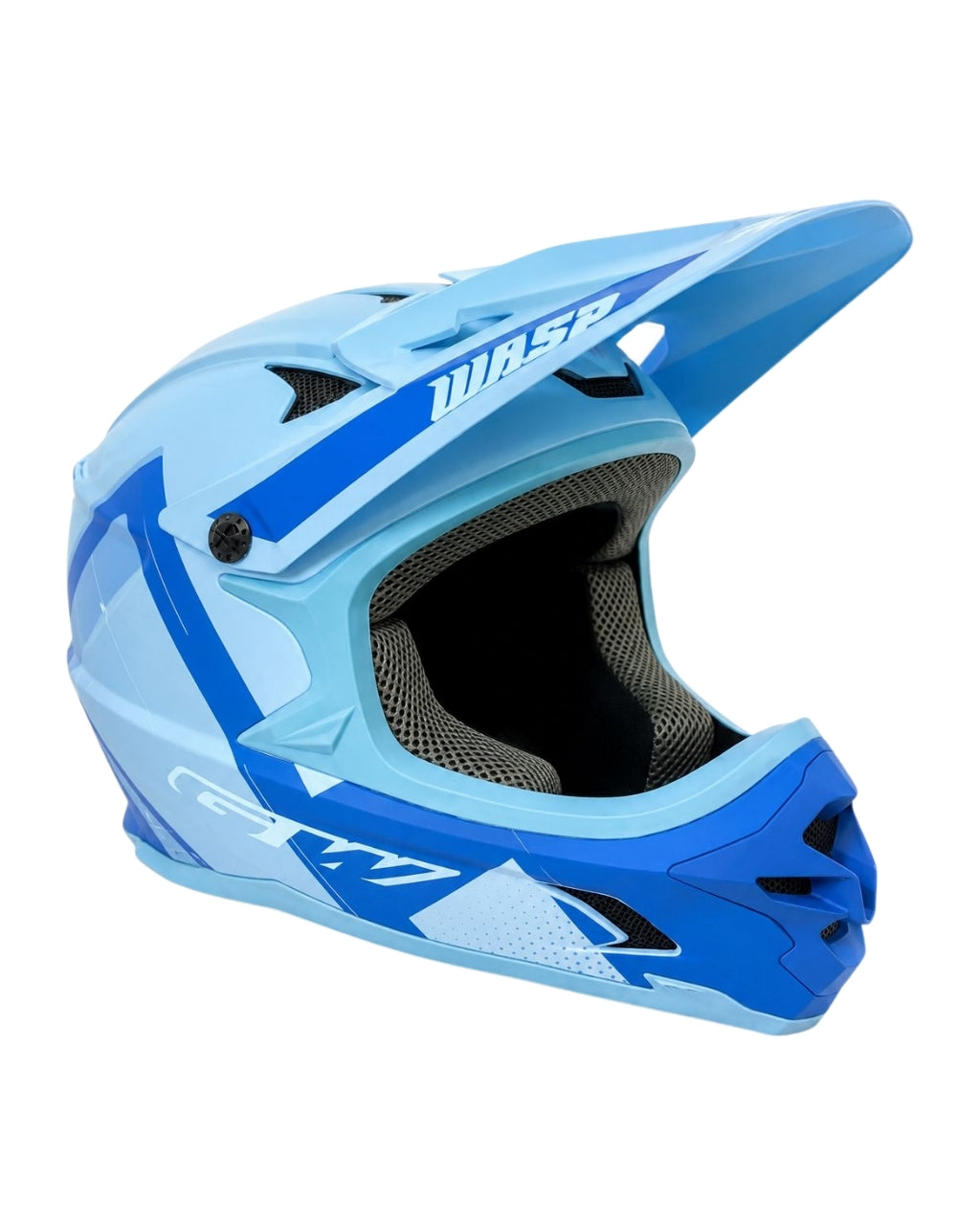 CASCO GW BMX KIDS WASP AZUL CELETE MATE UNISEX