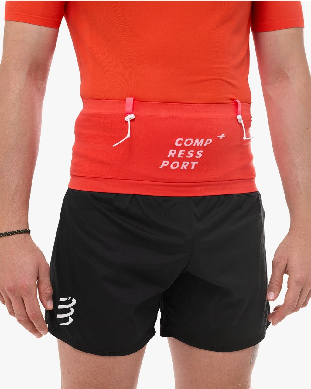 CINTURÓN FREE BELT PRO COMPRESSPORT ROJO