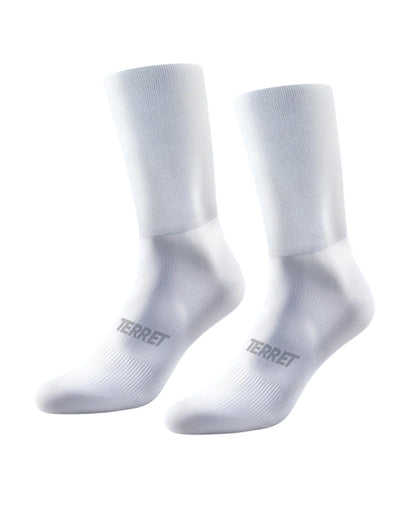 MEDIAS TERRET CON COMPRESIÓN REFLECTIVE ARMY BLANCO UNISEX