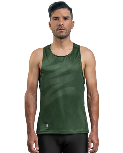 CAMISETA RUNNING SUAREZ VERDE HOMBRE