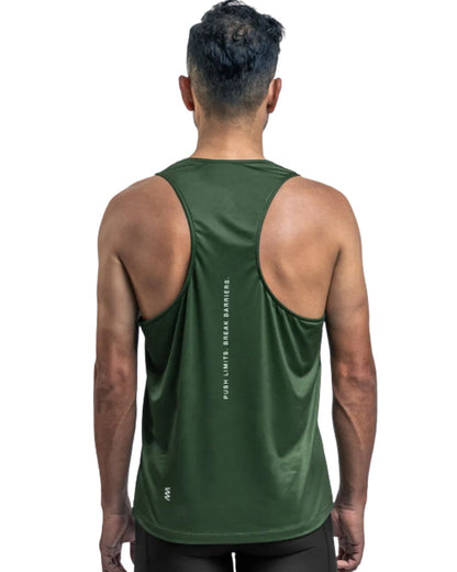 CAMISETA RUNNING SUAREZ VERDE HOMBRE
